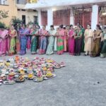 మహర్షి పాఠశాల ముందు ఏబీవీపీ ఆందోళన-మనోజ్ఞ మృతికి యాజమాన్యందే బాధ్యత