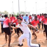 కామారెడ్డి జిల్లాలో పట్టుబడిన 137 కిలోల గంజాయి 5 గంజాయి మొక్కలు దహనం