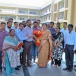 జిల్లా కలెక్టరేట్ లో ఘనంగా బతుకమ్మ సంబరాలు-ఉత్సాహంగా పాల్గొన్న కలెక్టర్ సత్యప్రసాద్